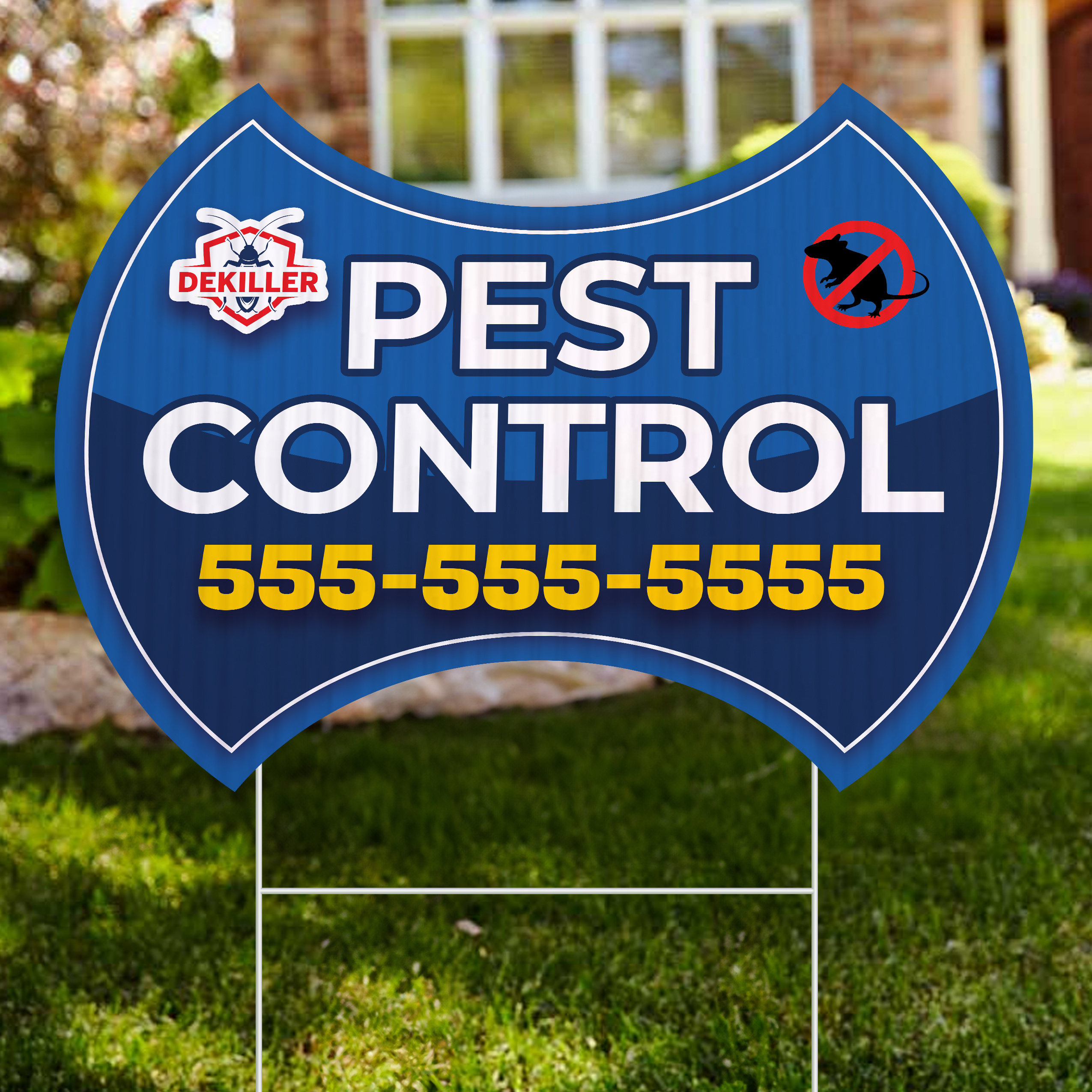 Pest Control Yard Signs